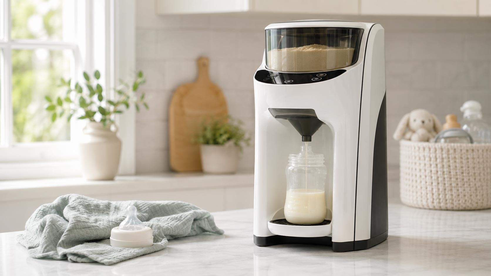 Baby Brezza Formula Pro Advanced: автоматическое приготовление детской смеси — плюсы и минусы